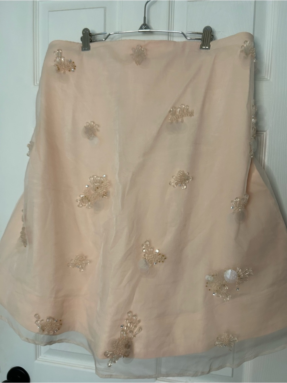 Anthropologie Maeve Strapless Scattered Embellished Mini Dress - Picture 6 of 16